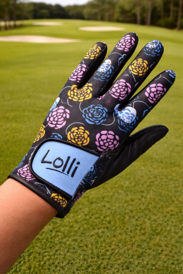 Black Blossom LH_resized Gloves - Lolli Patterned