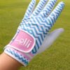 Blue Maze_resized Gloves - Lolli Patterned