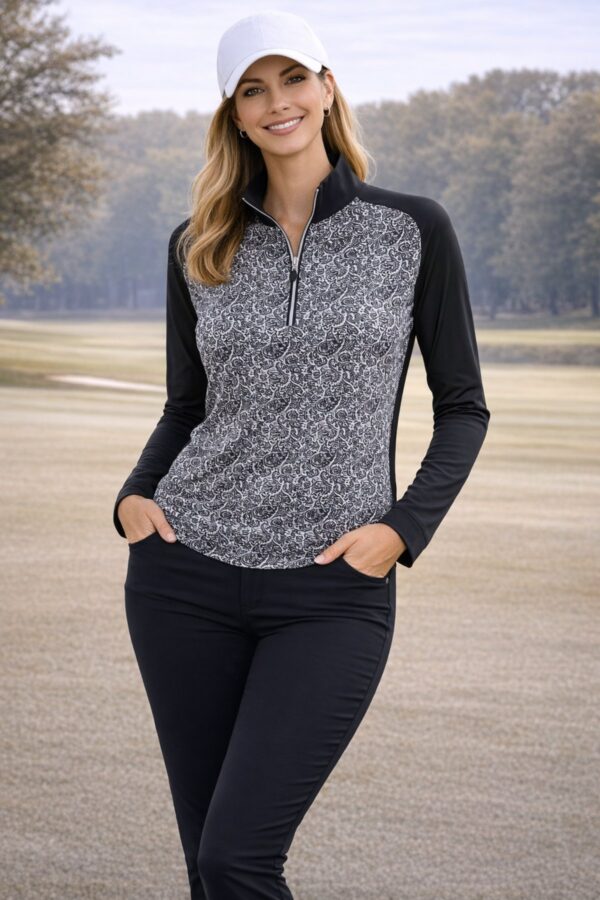 long_sleeve_black_panel_resized SALE - Long Sleeve Shirt