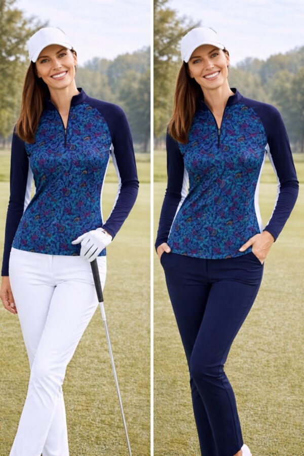 navy_paisley_resized SALE - Long Sleeve Shirt